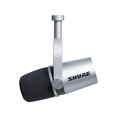 Микрофон для стриминга и игр Shure MV7 Silver