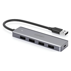 USB HUB Ugreen CM219 USB-A 3.0 Hub Grey