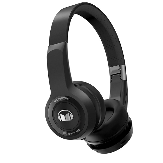 Беспроводные наушники Monster Clarity HD On-Ear Bluetooth Black - рис.0