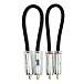 Кабель Pro-Ject Connect IT Line S RCA 2RCA-2RCA 0.82m - рис.1
