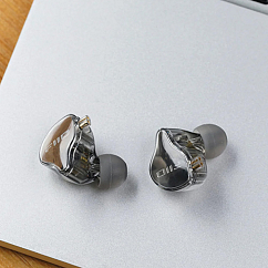 Наушники внутриканальные FiiO JD10 Type C transparent black проводные внутриканальные наушники с динамическим драйвером (SN 20070010485910)_Уценка