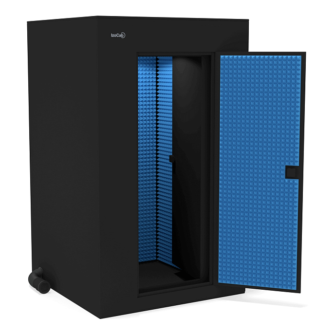 Акустическая кабина IzoCab Extra Black Blue (without window) - рис.0