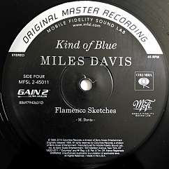 Виниловая пластинка Miles Davis – Kind Of Blue (MFSL) LP