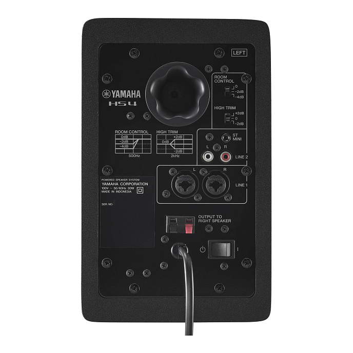 Студийный монитор Yamaha HS4 Black - рис.4