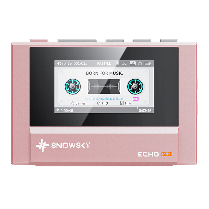 Плеер FiiO SnowSky Echo Mini Pink - рис.0