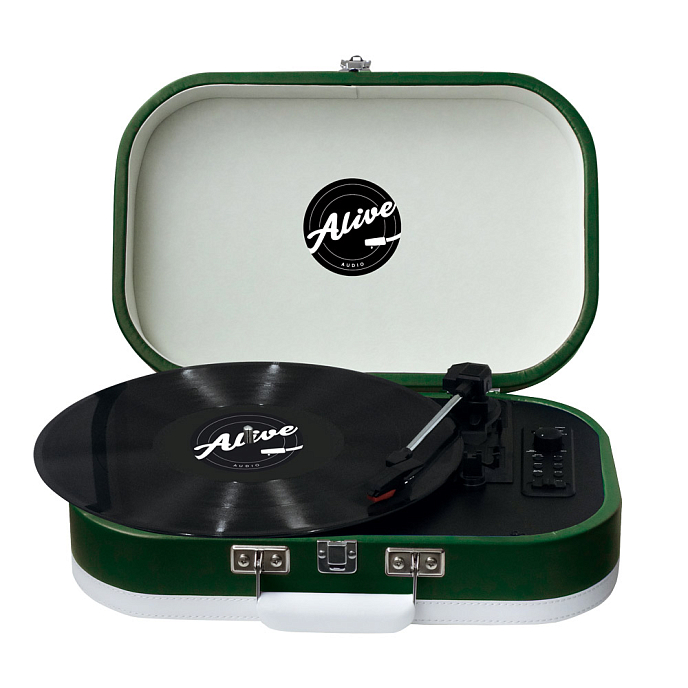 Проигрыватель винила Alive Audio Vintage Cades Gin - рис.1