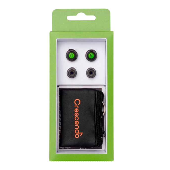 Беруши Dynamic Ear Company Crescendo Kids Eco Box Green - рис.1