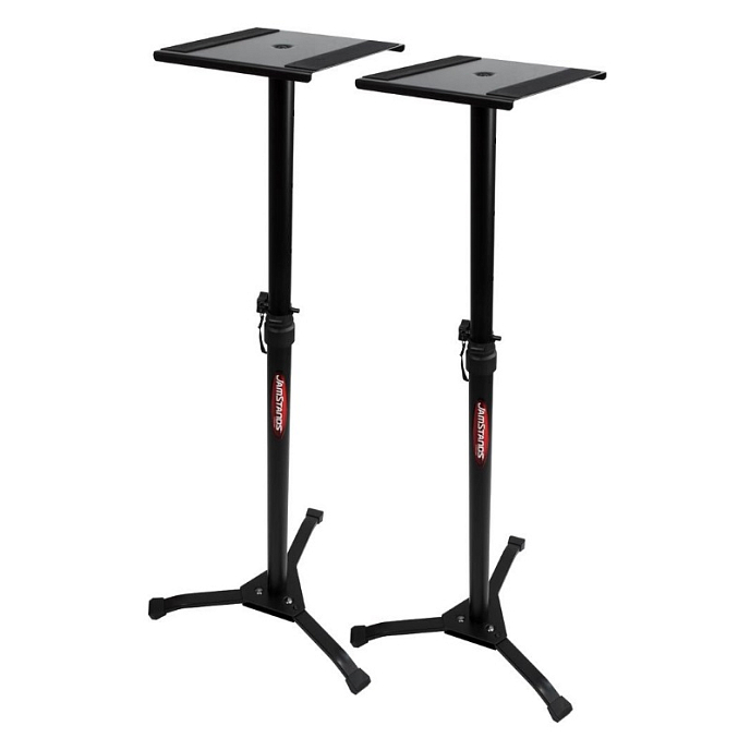 Стойки под акустику Ultimate Support JS-MS70+ мониторные стойки с изменяемой высотой на треноге (пара), складные ножки (SN 18982)_Уценка - рис.0