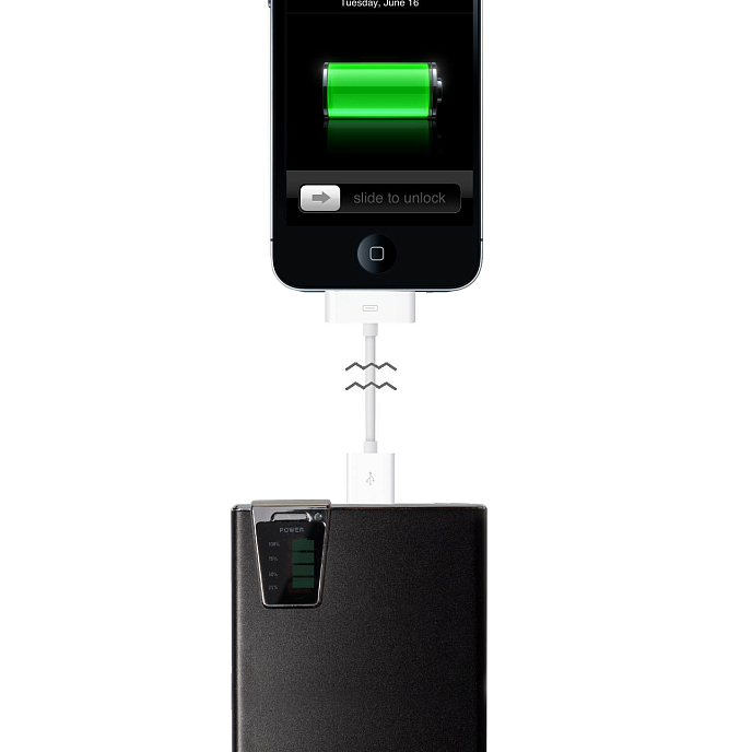 Внешний аккумулятор Hiper Power Bank MP2500 Black - рис.3
