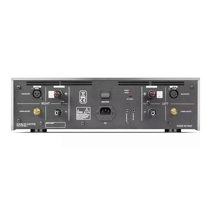 Усилитель мощности Gold Note PA-1175 MK2 Silver - рис.1