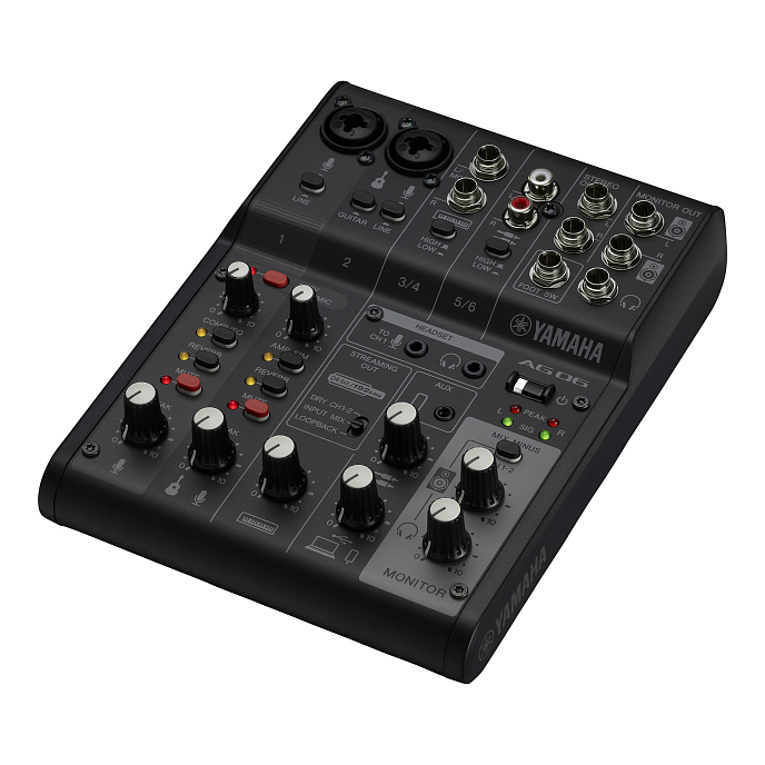Микшерный пульт Yamaha AG06MK2 Black - рис.1