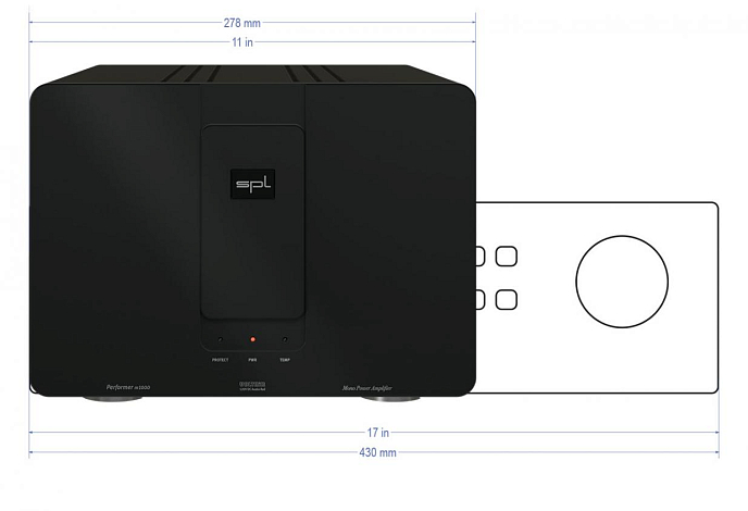Усилитель мощности SPL Performer M1000 Silver - рис.2