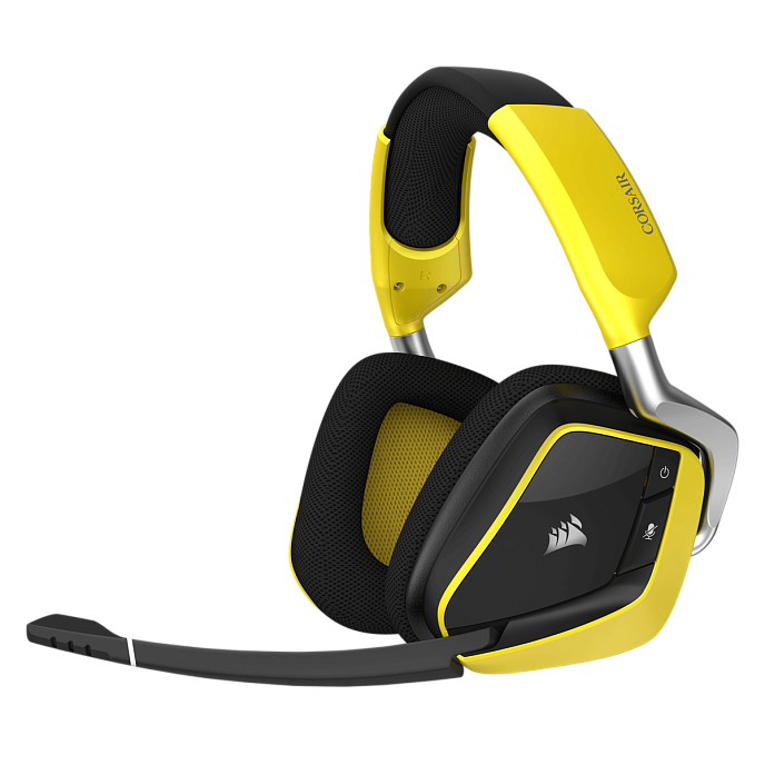 Игровая гарнитура Corsair Gaming VOID PRO RGB Wireless SE Yellow 7.1 - рис.0
