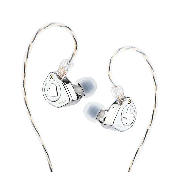 Наушники внутриканальные SIMGOT EW300 Silver - рис.6