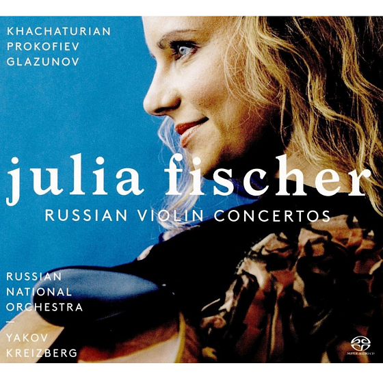 Пластинка Julia Fischer, Russian National Orchestra, Yakov Kreizberg ‎– Russian Violin Concertos LP - рис.0