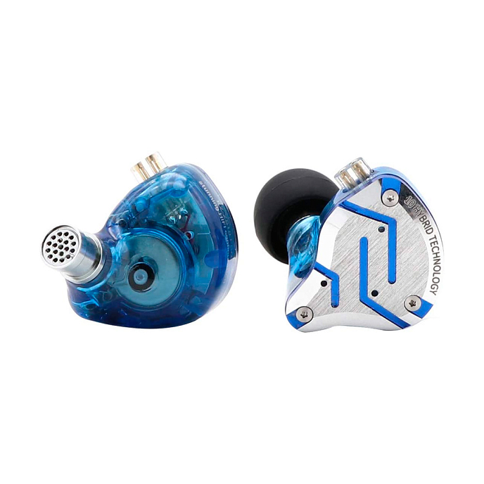 Наушники внутриканальные KZ ZS10 Pro Blue without mic - рис.3