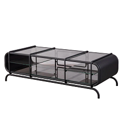 Стойка для Hi-Fi F2F Кинотека Matte Black Graphite Black