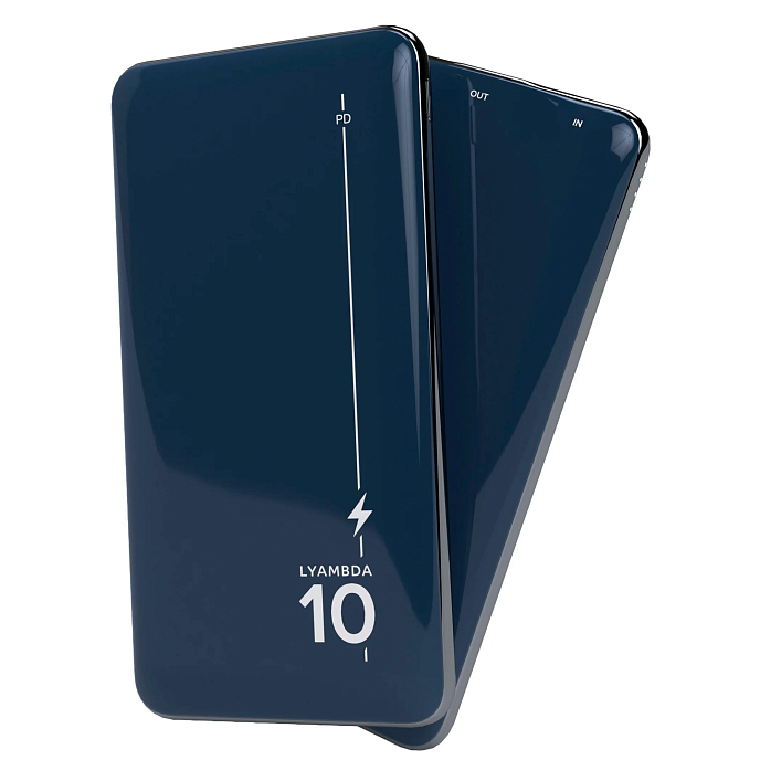 Портативный аккумулятор Lyambda LP303 Dark Blue - рис.1