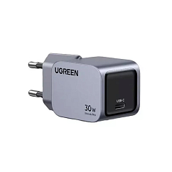Сетевое зарядное устройство Ugreen X703 30W PD GaN Grey