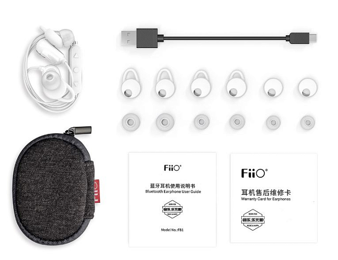 Беспроводные наушники FiiO FB1 White - рис.11