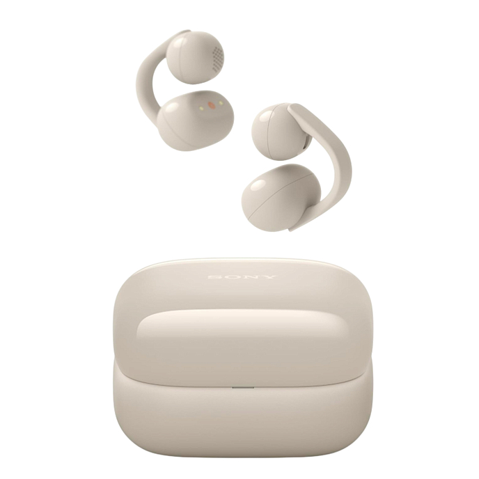 Беспроводные наушники Sony LinkBuds Clip Beige - рис.0