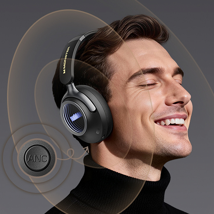 Беспроводные наушники Monster Persona 4th ANC Black - рис.8