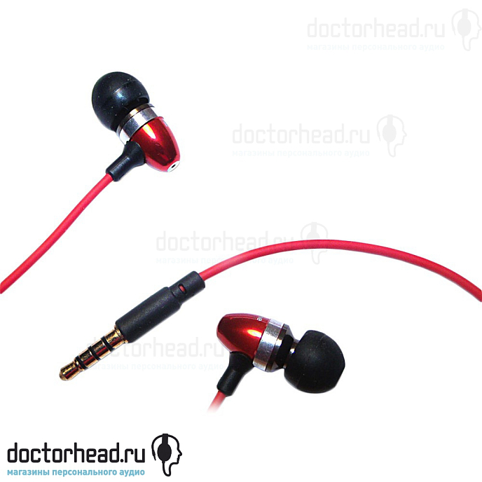 Наушники HiSound Audio Hiphone 4 Red - рис.0