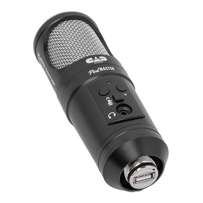 USB-микрофон CAD PM1300 PodMaster SuperD USB Pro Black - рис.2