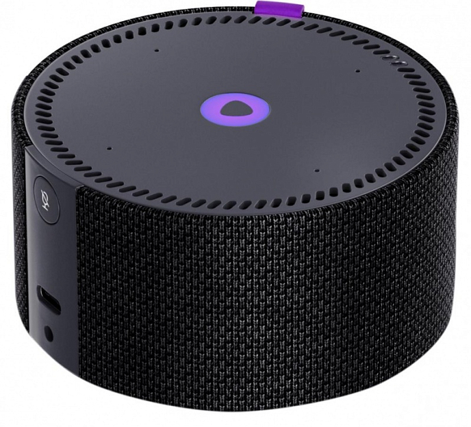 Портативная колонка Яндекс Станция Мини Black - рис.1