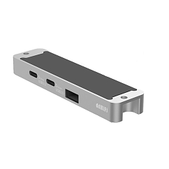 USB HUB ddHiFi HS650-Hub Anodized Silver
