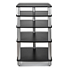 Стойка для Hi-Fi Radiotehnika Gorizont Five (180+180+225+400) Black Silver - рис.0