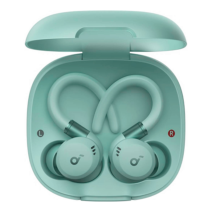 Беспроводные наушники Anker Soundcore Sport X20 green tws спортивные внутриканальные наушники_OpenBox - рис.1
