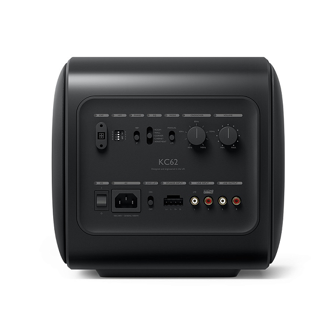 Сабвуфер KEF KC62 Carbon Black - рис.4