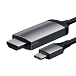 Кабель Satechi Type-C to HDMI 4K 60HZ Space Gray 1.8m - рис.4