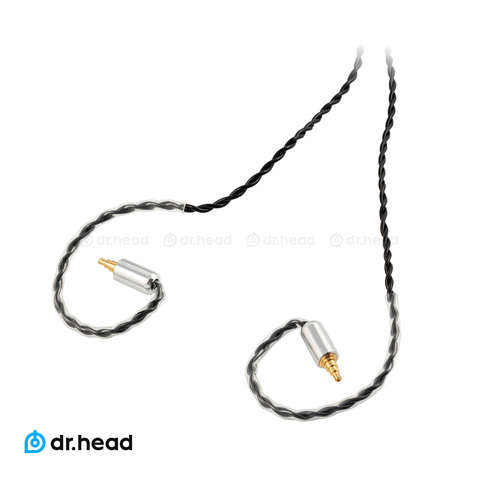 Кабель Labkable Silver Black Sennheiser IE40 3.5mm 1.2m - рис.2