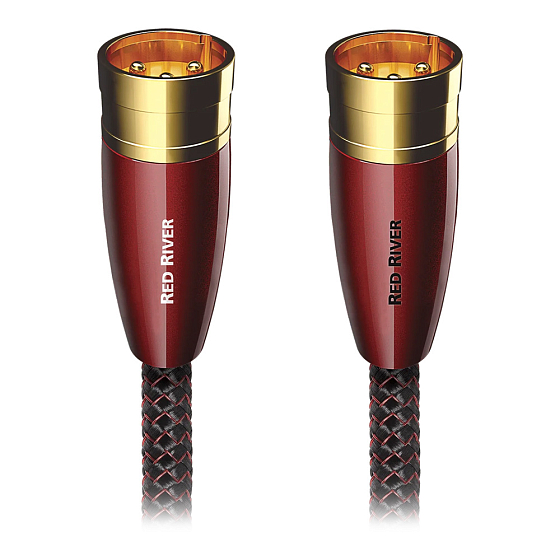 Кабель AudioQuest Red River XLR-XLR 1m - рис.0