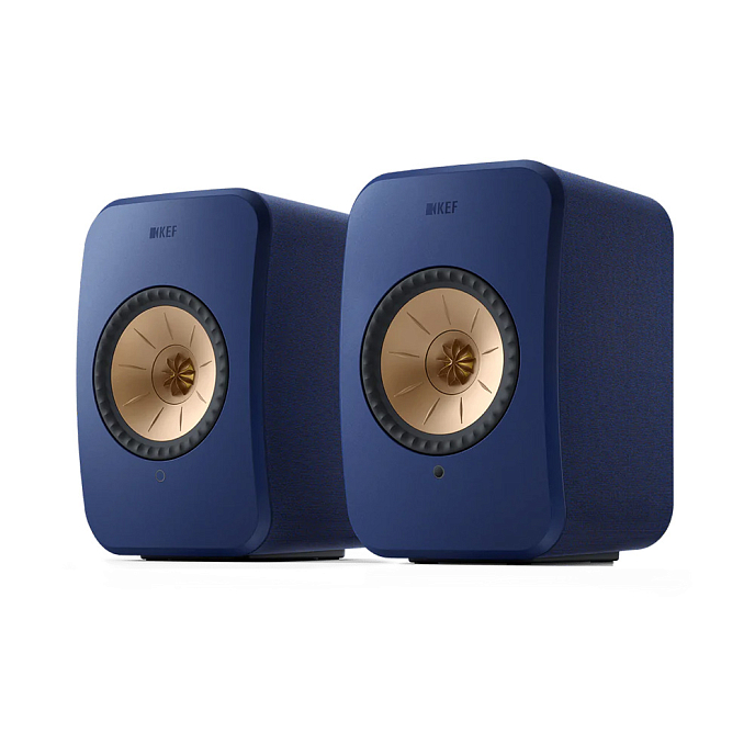 Полочная акустика KEF LSX II Cobalt Blue + S1 Floor Stand - рис.1