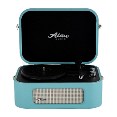 Проигрыватель винила Alive Audio Stories Turquoise