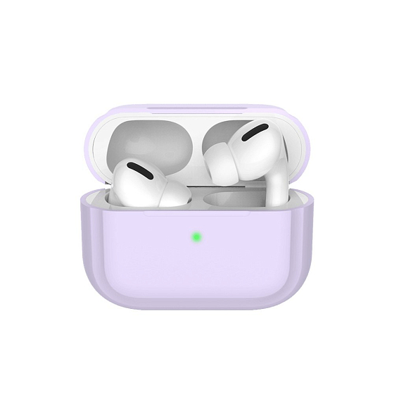 Чехол для Airpods Pro Deppa Case for AirPods Pro Lavender - рис.0