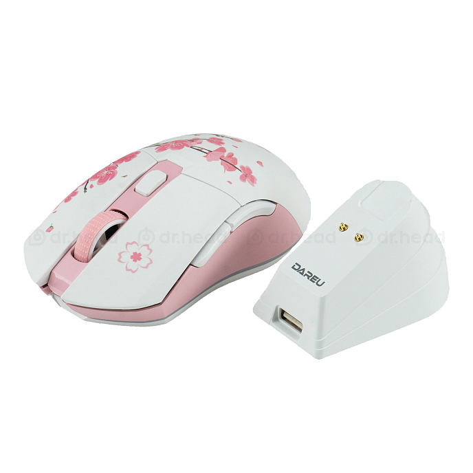 Мышь Dareu EM901X Sakura Pink - рис.5