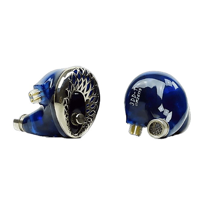 Наушники внутриканальные Unique Melody 3DD-Ti Blue - рис.0