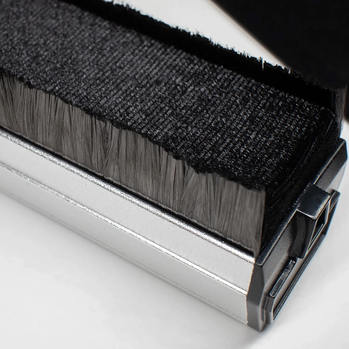 Щетка Alive Audio Antistatic Carbon Fibre & Velvet Brush Silver - рис.2