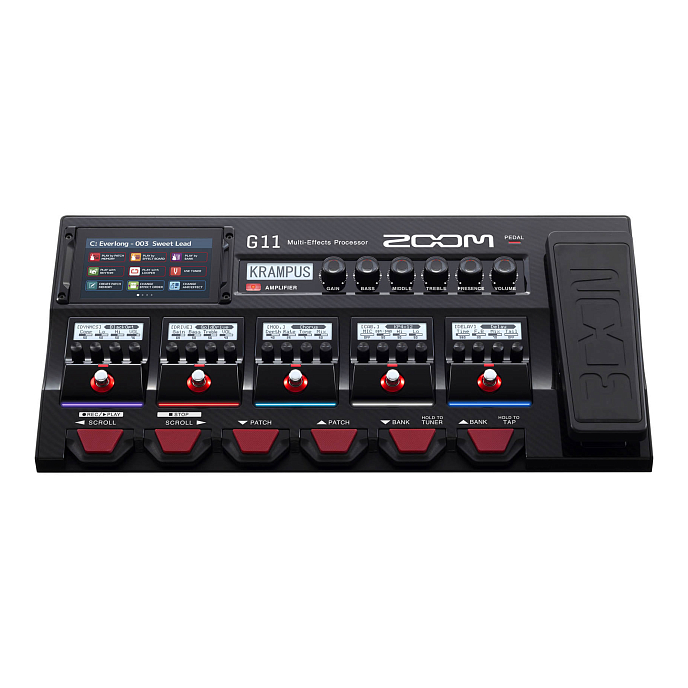Процессор эффектов Zoom G11 Black - рис.1