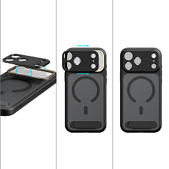 Чехол для смартфонов SmallRig 5551 FilMov Lightweight Photography Case for iPhone 17 Pro Max Black