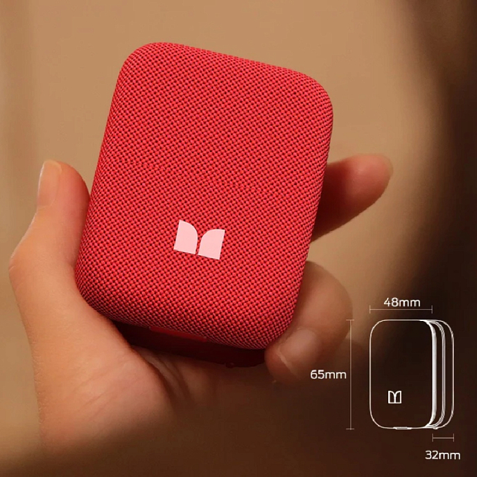 Портативная колонка Monster Atomic Atom MS62130 Red - рис.5