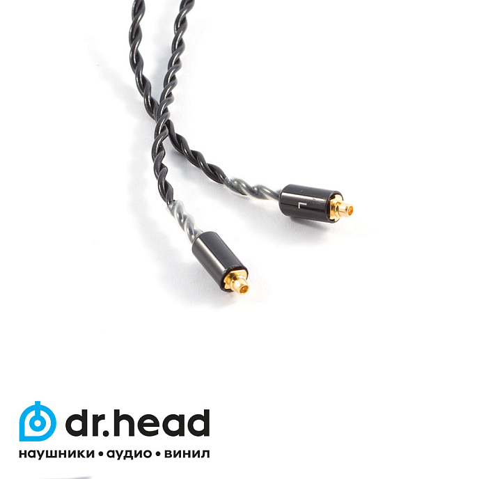 Кабель Labkable Silver Black MMCX - 2.5 balance Without earguide - рис.3