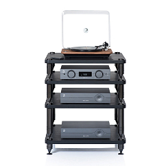 Стойка для Hi-Fi NorStone Como 2 Leather Black