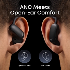 Беспроводные наушники Anker Soudncore AeroFit 2 Pro white tws наушники открытого типа_OpenBox