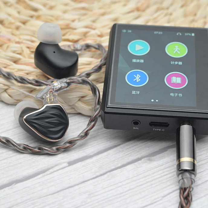 Наушники внутриканальные Hidizs MS3-4.4mm black гибридные внутриканальные наушники (SN 54549146149031920399)_Уценка - рис.10