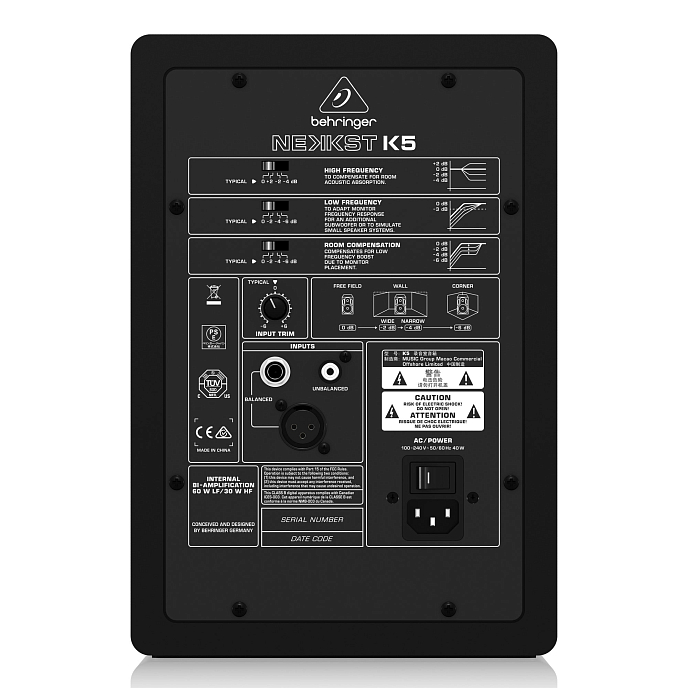 Студийный монитор Behringer K5 - рис.1